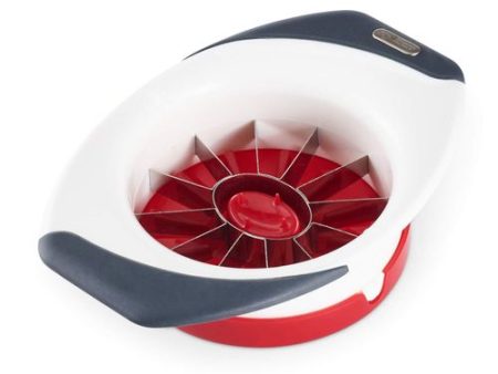 Zyliss E910035U Easy Slice Peach Slicer  Medium  White Grey Red Discount