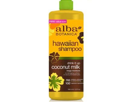 Alba Botanica Drink It Up Hawaiian Shampoo with Coconut Milk  32 fl oz. Online