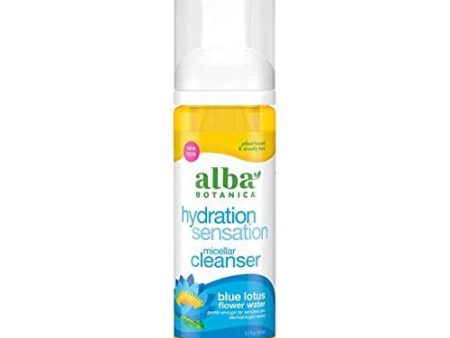 Alba Botanica Hydration Sensation Micellar Cleanser  Blue Lotus Flower Water  5.7 fl oz Sale