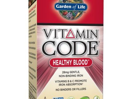 Garden of Life Vitamin Code Healthy Blood  60 Capsules Online now