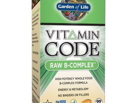 Garden of Life Vitamin Code Vitamin B Complex  120 Capsules For Discount