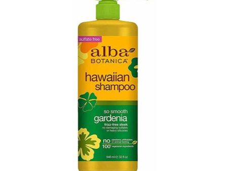 Alba Botanica So Smooth Gardenia Hawaiian Shampoo  Anti-Frizz  32 fl oz Sale