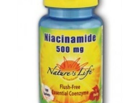 Nature s Life - Niacinamide 500 mg. - 100 Tablets Hot on Sale