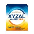 Xyzal Adult Allergy 24HR (35 Ct)  Allergy Relief Tablets Hot on Sale