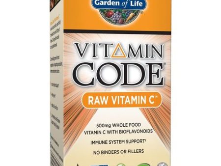 Garden of Life Vitamin Code Vitamin C Capsules  500mg  120 Ct For Discount