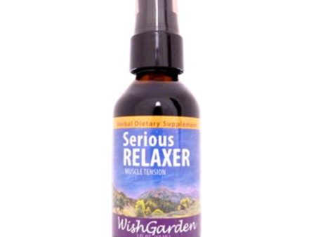 WishGarden Herbs - Serious Relaxer & Muscle Tension Spray - 2 fl. oz. Cheap