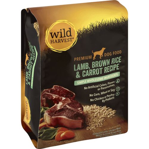 Wild Harvest 49275 14 lbs Premium  Lamb  Brown Rice & Carrot Recipe Dog Food on Sale