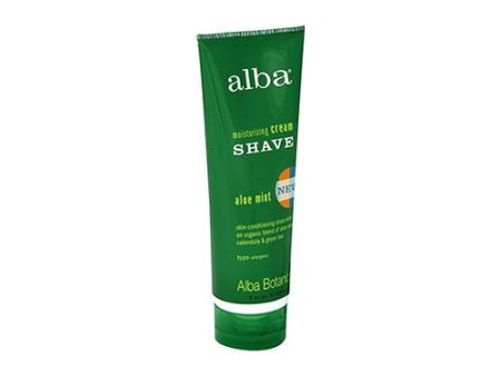 Alba Botanica Moisturizing Shave Cream Aloe Mint - 8 fl oz Fashion