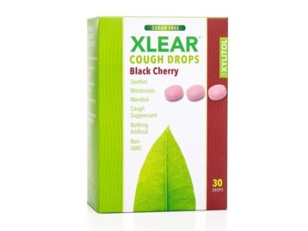 Xlear Inc Cough Drops  Black Cherry 30 Count For Sale