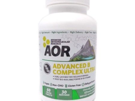 Advanced Orthomolecular Research AOR Advanced B Complex Ultra, 60 Time Release Tablets Online