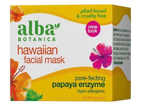 Alba Botanica Pore-Fecting Papaya Enzyme Hawaiian Facial Mask  3 oz. Fashion