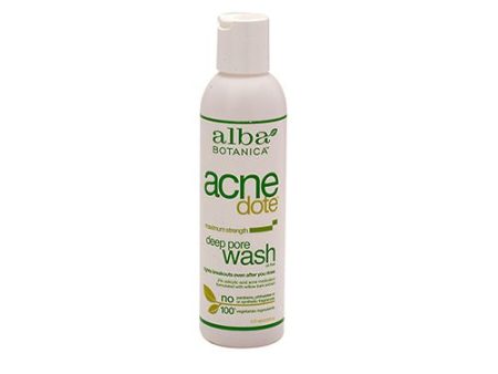 Alba Botanica Acnedote Deep Pore Face Wash with 2% Salicylic Acid  6 fl oz Supply