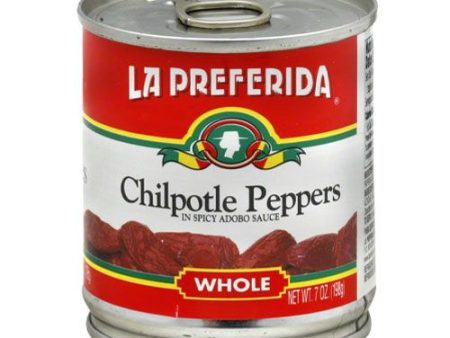 LA PREFERIDA, WHOLE CHIPOTLE PEPPERS IN SPICY ADOBE SAUCE For Discount