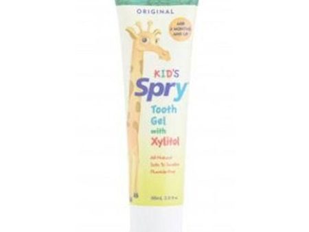 Xlear Kid s Spry Tooth Gel with Xylitol 2 fl oz Gel Supply