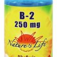 Nature s Life Vitamin B-2 250mg | Powerful Support for Healthy Skin & Metabolism | Easy-to-Swallow Tablets | Non-GMO & Vegetarian | 100ct For Cheap