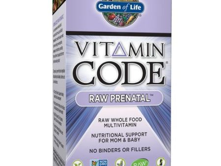 Garden of Life Vitamin Code Raw Prenatal  180 Capsules Discount