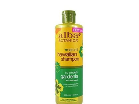 Alba Botanica Hawaiian Shampoo  So Smooth Gardenia 12 oz Discount