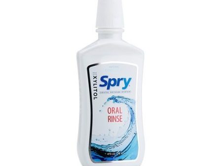 Xlear Spry Oral Rinse - Coolmint 16 fl oz Liq For Sale