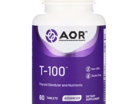 Advanced Orthomolecular Research AOR  T-100  60 Tablets Online