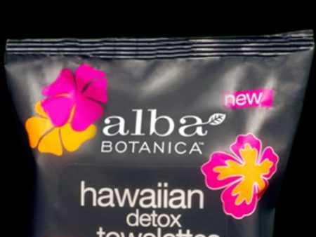 Alba Botanica Volcanic Clay Hawaiian Detox Wet Towelettes  25 ct Fashion