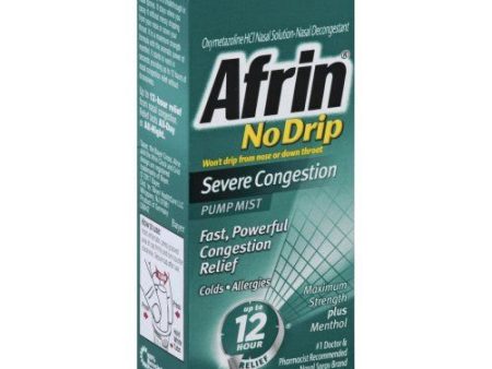 Afrin No Drip Severe Congestion Pump Sale