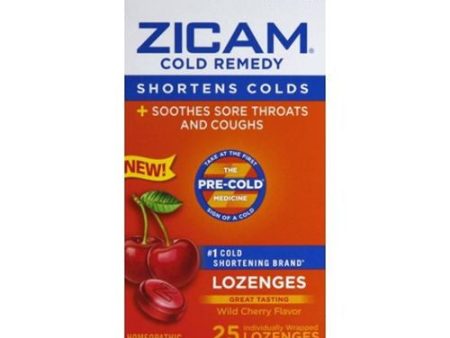 Zicam Cold Remedy Lozenges Wild Cher on Sale