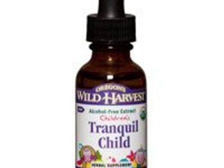 Kids Tranquil Child, Alcohol-Free Extract - 1 fl. oz (30 ml) by Oregon s Wild Ha Online Sale