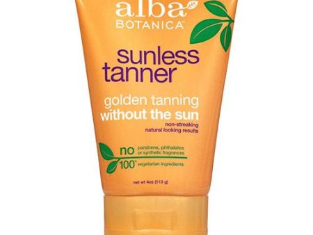 Alba Botanica Sunless Tanner Lotion  4 oz. For Cheap