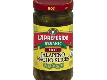 LA PREFERIDA, ORGANIC JALAPENO NACHO SLICES, HOT Fashion