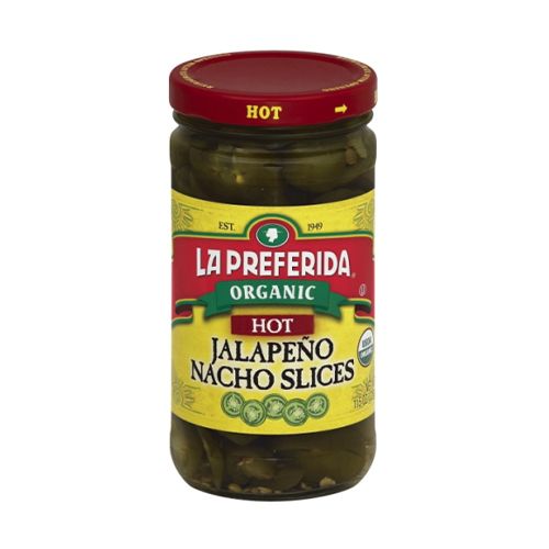 LA PREFERIDA, ORGANIC JALAPENO NACHO SLICES, HOT Fashion