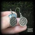 Flower of Life earrings-Sacred geometry earrings Online now