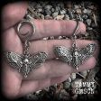 Deathshead moth ear hangers-Dreadpunk moth ear weights Online Hot Sale