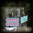 Game Over gaming console earrings-Gamer girl earrings Online Sale